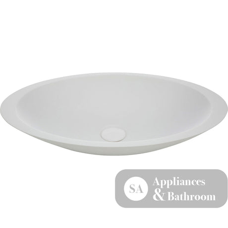 Fienza CSB01 Bahama Above Counter Solid Surface Basin Matte White - Basins