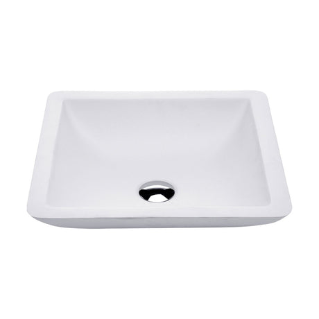 Fienza CSB02 Classique 420mm Above Counter Solid Surface Basin Matte White - Basins