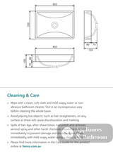 Fienza CSB05 Kados Semi Inset Cast Stone Basin White - Basins