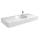 Fienza CSB11-100 Encanto 1000 Cast Stone Wall Basin One Tap Hole - Basins