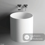 Fienza CSB2013 Livo Solid Surface Wall Hung Basin Matte White - Basins