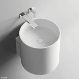 Fienza CSB2013 Livo Solid Surface Wall Hung Basin Matte White - Basins