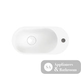 Fienza CSB311-1 Ari Cast Stone Wall Basin One Tap Hole - Basins