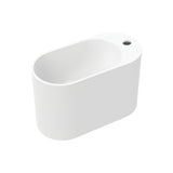 Fienza CSB311-1 Ari Cast Stone Wall Basin One Tap Hole - Basins