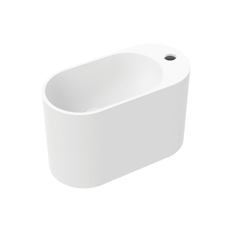 Fienza CSB311-1 Ari Cast Stone Wall Basin One Tap Hole - Basins