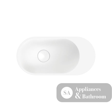 Fienza CSB311 Ari Cast Stone Wall Basin No Tap Hole - Basins