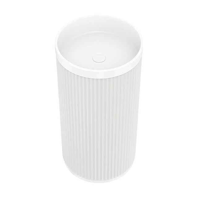 Fienza CSB801 Minka Solid Surface Freestanding Basin Matte White - Matte White - Freestanding Basins
