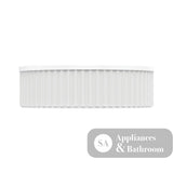 Fienza CSB802 Minka Round Solid Surface Above Counter Basin Matte White - Basins