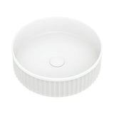 Fienza CSB802 Minka Round Solid Surface Above Counter Basin Matte White - Basins