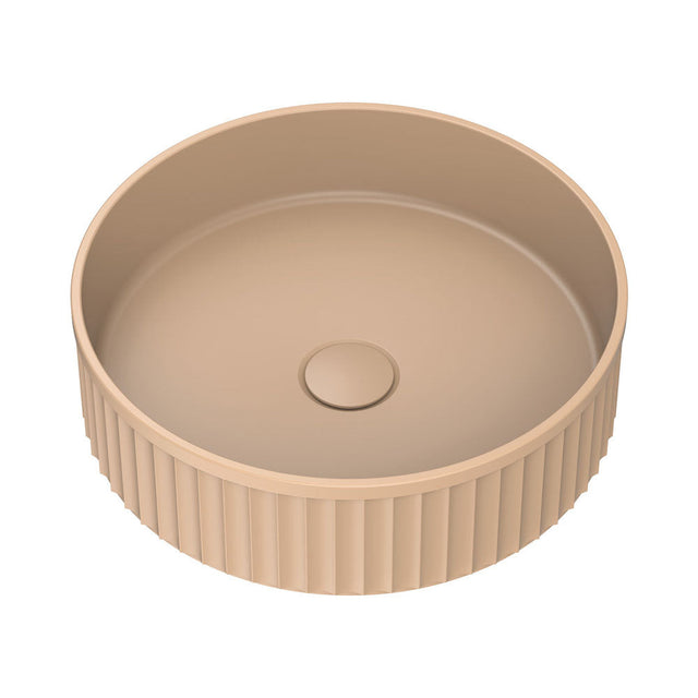 Fienza CSB802D Minka Round Solid Surface Above Counter Basin Dusk Finish - Basins