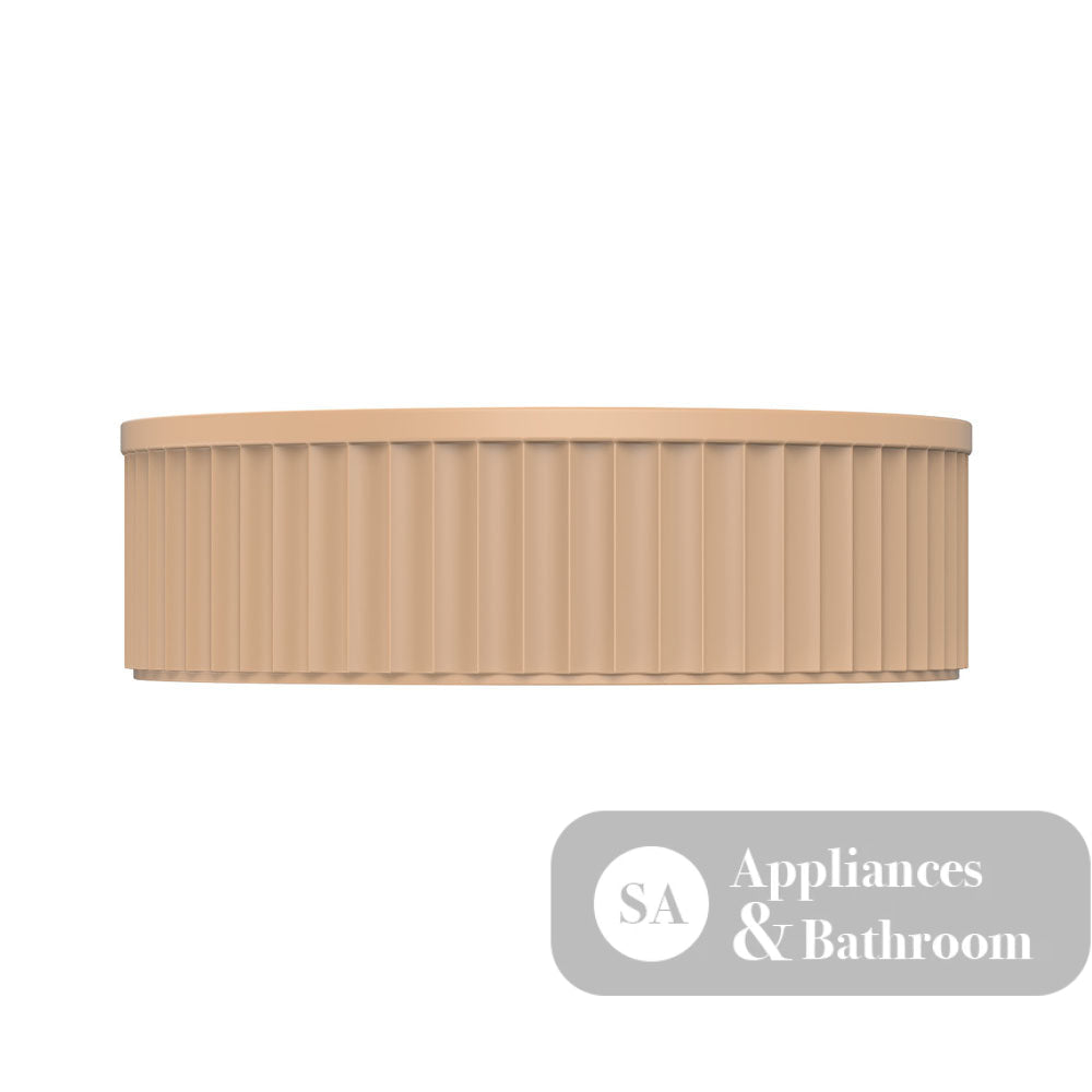 Fienza CSB802D Minka Round Solid Surface Above Counter Basin Dusk Finish - Basins