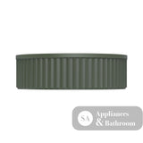 Fienza CSB802F Minka Round Solid Surface Above Counter Basin Forest Finish - Basins