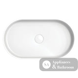 Fienza CSB804 Minka Pill Solid Surface Above Counter Basin Matte White - Basins