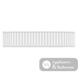 Fienza CSB804 Minka Pill Solid Surface Above Counter Basin Matte White - Basins