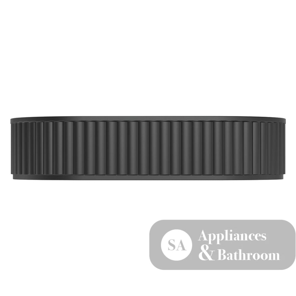 Fienza CSB804B Minka Pill Solid Surface Above Counter Basin Matte Black - Basins
