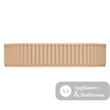 Fienza CSB804D Minka Pill Solid Surface Above Counter Basin Dusk Finish - Basins