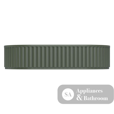 Fienza CSB804F Minka Pill Solid Surface Above Counter Basin Forest Finish - Basins