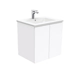 Fienza Dolce Tcl60F Fingerpull 600Mm Wall Hung White Vanity - Special Order Units