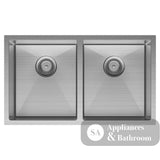 Fienza Double Bowl Kitchen Sink Pack - Stainless Steel 68403-Kit Special Order Top Mounted Sinks