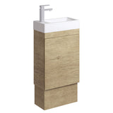 Fienza Edge 45Rsk Scandi Oak 450Mm Vanity With Kickboard No Overflow - Special Order Units