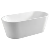 Fienza Empire Freestanding Acrylic Bath Gloss White - 1400mm - Freestanding Bath
