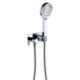 Fienza Empire Hand Shower - Chrome - Empire Hand Shower Soft Square Plate Chrome - Hand Shower