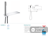 Fienza Empire Hand Shower with Shelf - Chrome - Hand Shower