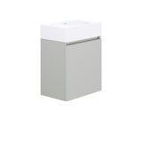 Fienza EN47WR Australian Made Encanto 470 Wall Hung Vantiy Stone Grey Matt - Vanity Units