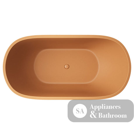 Fienza FC12TU Jada Concrete Bath Tuscan - Freestanding Bath