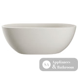 Fienza FC12W Jada Concrete Bath Warm White - Freestanding Bath
