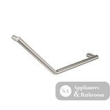 Fienza FC4141BN 135° Care Slimline Ambulant Care Reversible Left/Right Hand Grab Rail Brushed Nickel - Grab Rail
