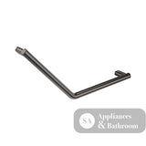 Fienza FC4141GM 135° Care Slimline Ambulant Care Reversible Left/Right Hand Grab Rail Gun Metal - Grab Rail