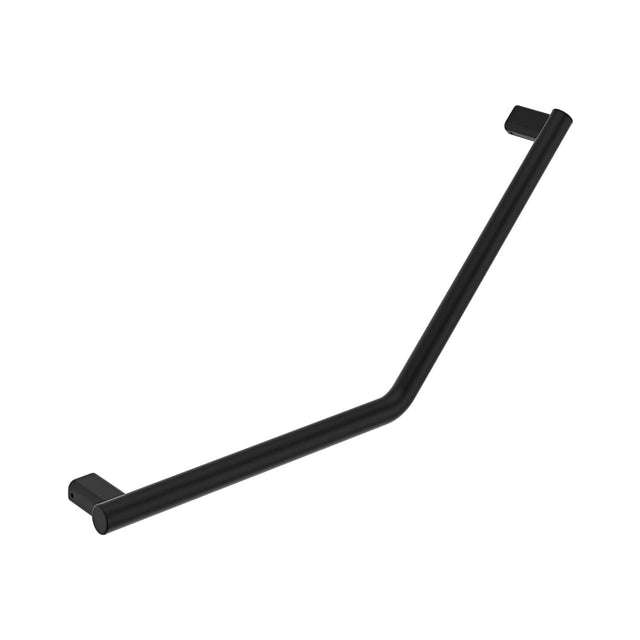 Fienza FC4141MB 135° Care Slimline Ambulant Care Reversible Left/Right Hand Grab Rail Matte Black - Grab Rail