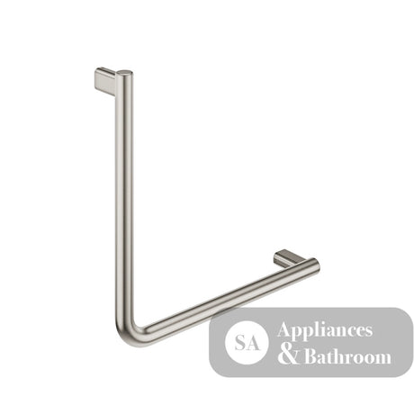 Fienza FC4545BN 90° Care Slimline Ambulant Care Hand Grab Rail Brushed Nickel - Grab Rail
