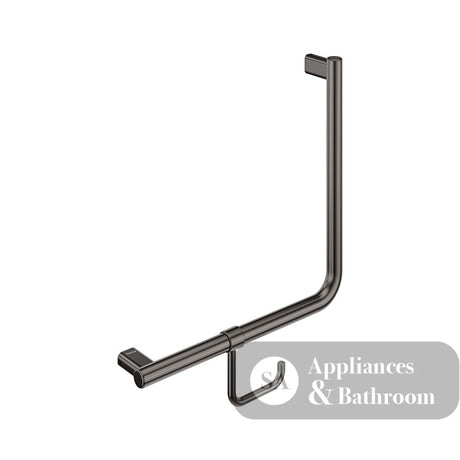 Fienza FC4545GM 90° Care Slimline Ambulant Care Hand Grab Rail Gun Metal - Grab Rail