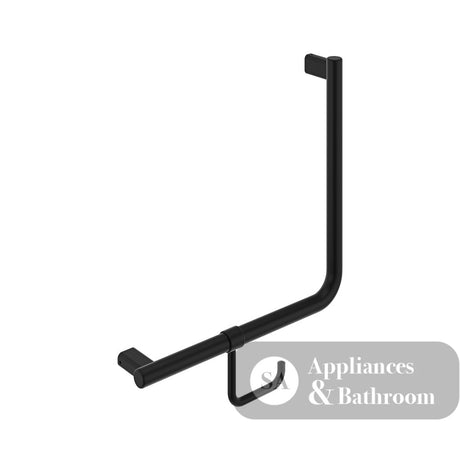 Fienza FC4545MB 90° Care Slimline Ambulant Care Hand Grab Rail Matte Black - Grab Rail