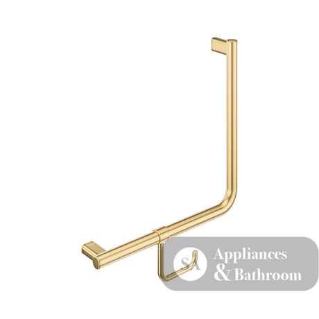Fienza FC4545UB 90° Care Slimline Ambulant Care Hand Grab Rail Urban Brass - Grab Rail