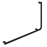Fienza FC8357LMB 90° Care Slimline Left-Hand Grab Rail Matte Black - Grab Rail