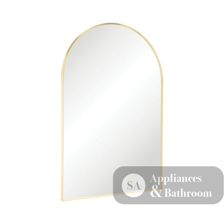 Fienza FMA6090UB Arch Urban Brass Framed Mirror 600 x 900mm - Mirrors