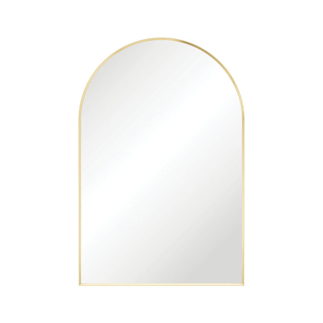 Fienza FMA6090UB Arch Urban Brass Framed Mirror 600 x 900mm - Mirrors