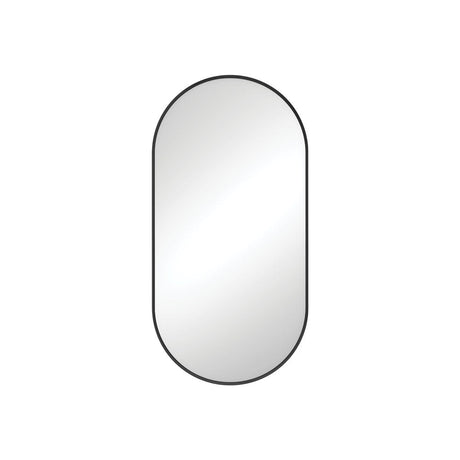 Fienza FMP4590B Empire Matte Black Framed Mirror 450 x 900mm - Mirrors