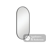 Fienza FMP4590B Empire Matte Black Framed Mirror 450 x 900mm - Mirrors