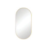 Fienza FMP4590UB Empire Urban Brass Framed Mirror 450 x 900mm - Mirrors