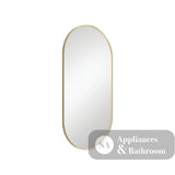 Fienza FMP4590UB Empire Urban Brass Framed Mirror 450 x 900mm - Mirrors