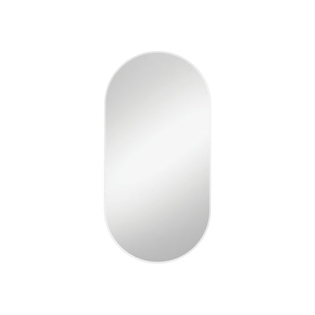 Fienza FMP4590W Empire Matte White Framed Mirror 450 x 900mm - Mirrors