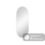 Fienza FMP4590W Empire Matte White Framed Mirror 450 x 900mm - Mirrors