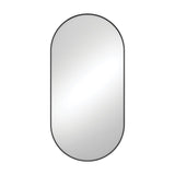Fienza FMP60120B Empire Matte Black Framed Mirror 600 x 1200mm - Mirrors