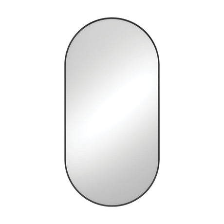 Fienza FMP60120B Empire Matte Black Framed Mirror 600 x 1200mm - Mirrors