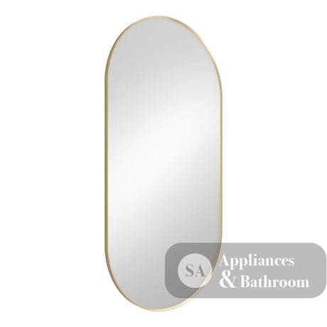 Fienza FMP60120UB Empire Urban Brass Framed Mirror 600 x 1200mm - Mirrors