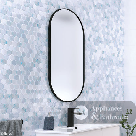 Fienza FMP60120UB Empire Urban Brass Framed Mirror 600 x 1200mm - Mirrors